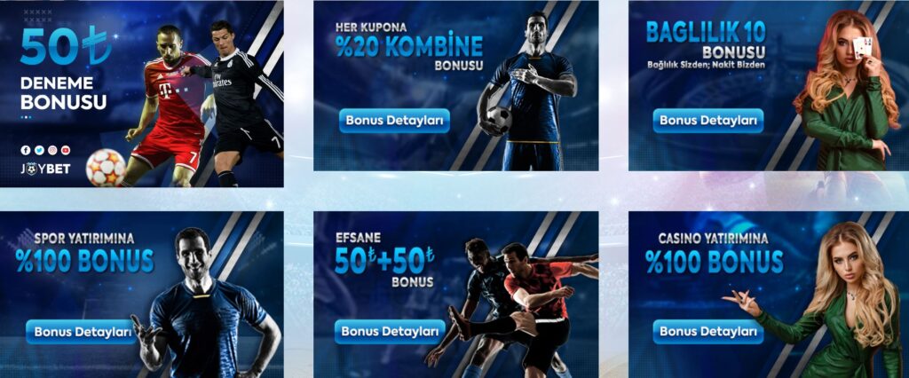 joybet hoş geldin bonusu